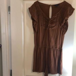 AEO Brown Romper